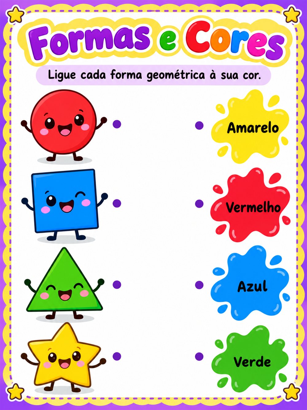 Atividade Formas e Cores
